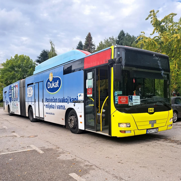 Izmjena u odvijanju javnog gradskog prevoza za 05.02.2026. (četvrtak)